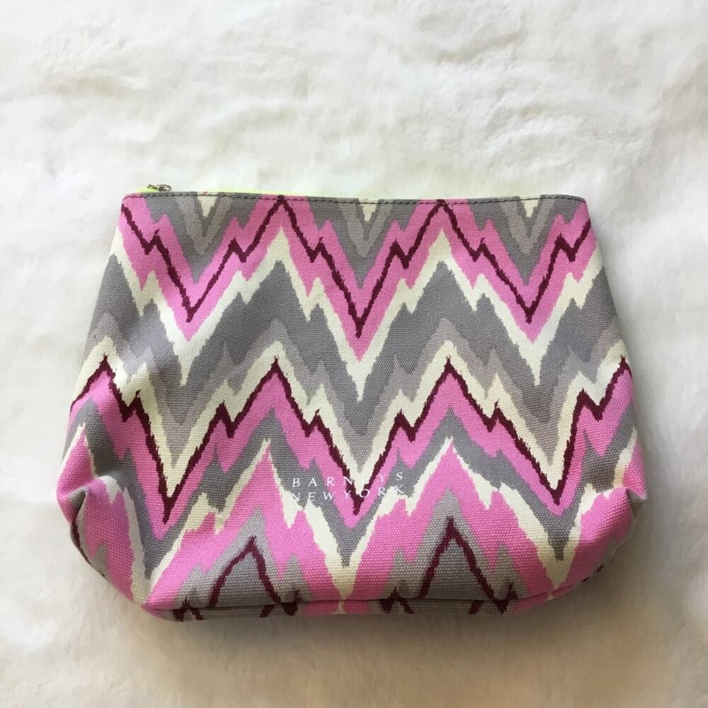 Barney New York Multi Color Makeup Bag